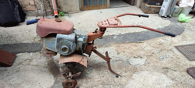 Motozappa d'epoca benassi mb rl7 motore Minarelli
