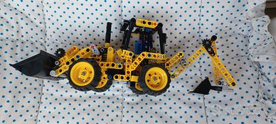 Lego technic 42004 ruspa, escavatore,  terna.