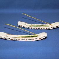 STOCK Porta incensi a barchetta