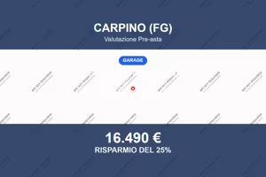 Immobile in asta di 60 m² a Carpino