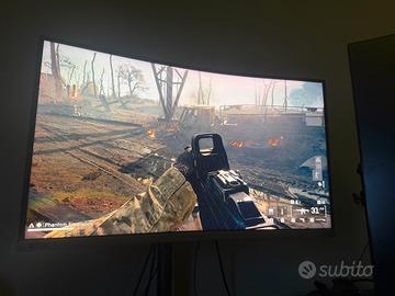 Monitor Gaming Samsung 27” Curvo 240Hz G-Sync