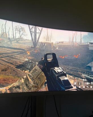 Monitor Gaming Samsung 27” Curvo 240Hz G-Sync