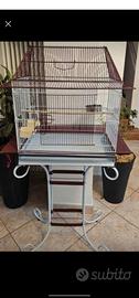 gabbia per uccelli/ pappagalli