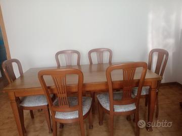 tavolo e sedie 