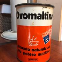 Barattolo in latta ovomaltina 1976 giochi olimpic