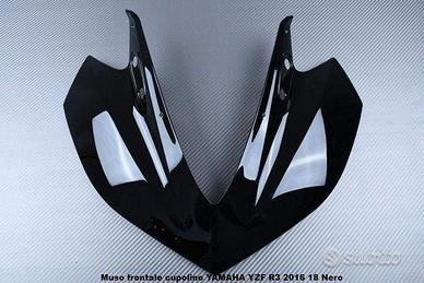 Muso frontale cupolino YAMAHA YZF R3 2016 18 Nero
