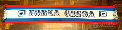Sciarpa vintage "FORZA GENOA" degli anni 1982-1985