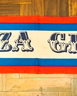 Sciarpa vintage "FORZA GENOA" degli anni 1982-1985