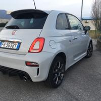 500 Abarth 595 grigio campovolo