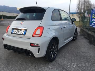 500 Abarth 595 grigio campovolo
