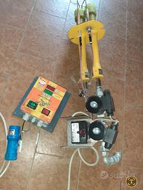 bruciatore a gas professionale