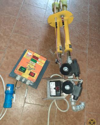 bruciatore a gas professionale