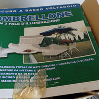 Faretti per ombrellone