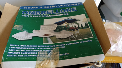 Faretti per ombrellone