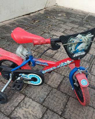 Bici bimbo Spider-Man