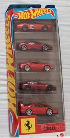 HOT WHEELS SET X5 PACK 🔥 FERRARI 🔥 SIGILLATE