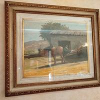 Quadro olio su tela