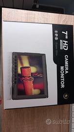 Monitor 7 pollici per fotocamera o videocamera