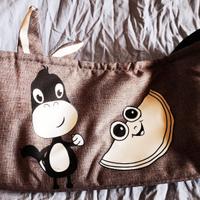 Borsa passeggino o carrozzina colore tortora