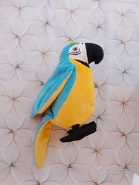 Peluche pappagallo colorato morbido pappagallo ara