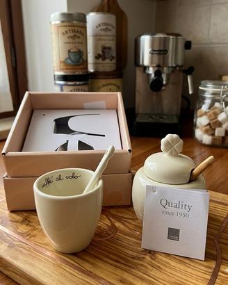 Set Caffè Thun "Caffé al Volo" + Zuccheriera