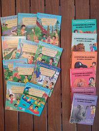 17 libri " Le avventure dei Gemelli Gelsomino"
