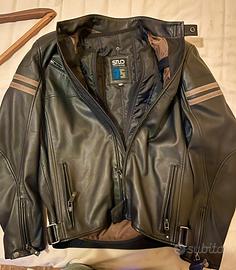 Giacca moto in pelle STUD