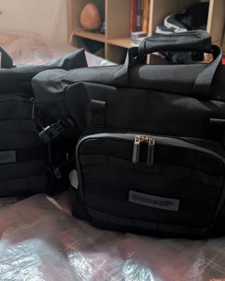 Borse moto laterali Rhinowalk (40L totali)