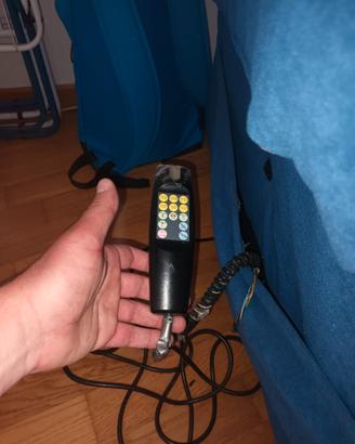 Poltrona massaggiante reclinabile 