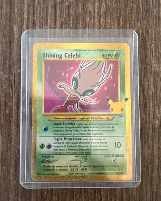 Shining Celebi Pokémon 30c 106/105
