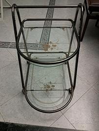Carrello  in Vetro Vintage 