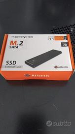 Box ssd M.2 sata Atlantis USB-C 5Gbps – NO NVMe