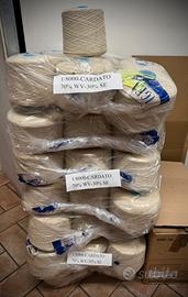 Filato in Merino e seta Per Telaio