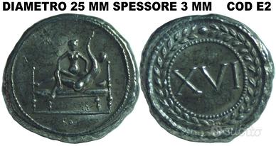 REPLICA MONETA ROMANA DEL SESSO SPINTRIE COD E2