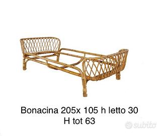 Letto vintage Bonacina