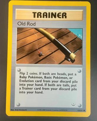Old rod trainer mazzo Neo revelation