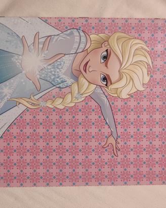 Quaderno elsa Frozen righe terza elementare