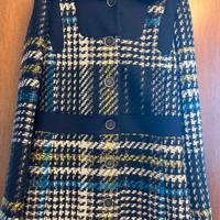 Cappotto blu a fantasia - Patrizia Pepe