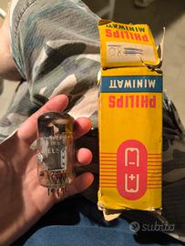 valvola termoionica Philips miniwatt
