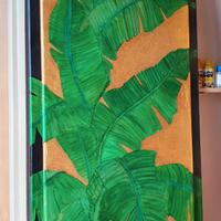 Pittura su pannello in legno