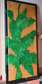 Pittura su pannello in legno