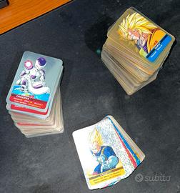 330 Lamincards Dragonball Z: Argento, Oro, Platino