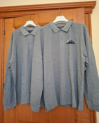 polo uomo grigie da lavoro