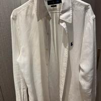 Camicia lino Ralph Lauren Slim Fit come nuova