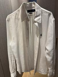 Camicia lino Ralph Lauren Slim Fit come nuova