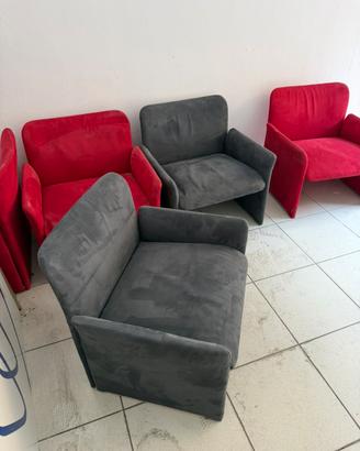Poltrone “LEWES” dalla Saporiti Italia
