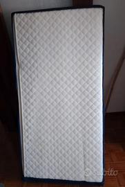 materasso lettino bimbi 122x66 h 12 cm