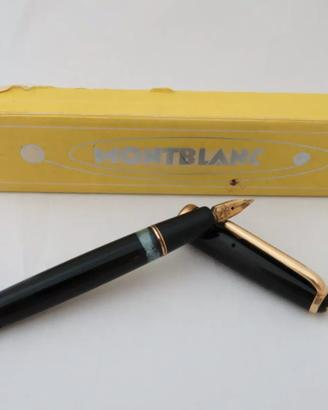 MONTBLANC MEISTERSTUCK BLACK 14 KT GOLD NIB + BOX