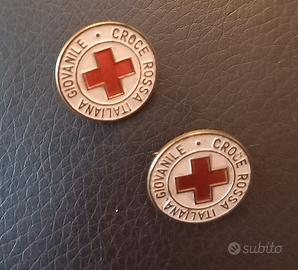2 spille croce rossa italiana