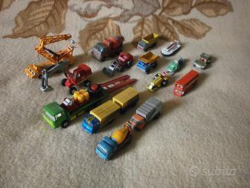 Politoys,Matchbox,Majorette :15 MEZZI LAVORO aa'70